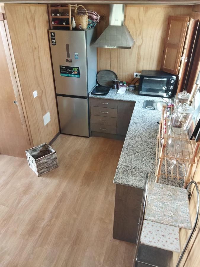 فيلا شيكلانا دي لا فرونتيرافي Casa De Madera De Sancti Petri المظهر الخارجي الصورة